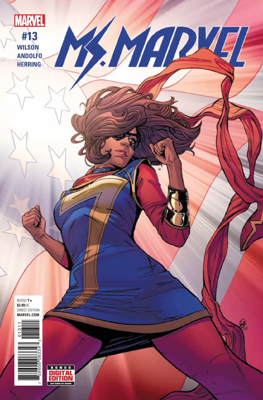 Cover of Ms. Marvel #13