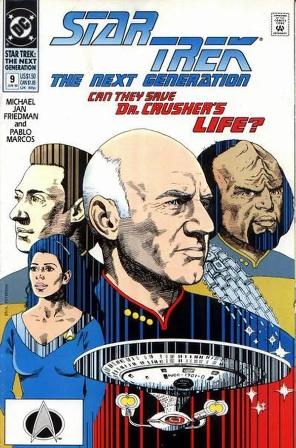 Cover of Star Trek: The Next Generation #9