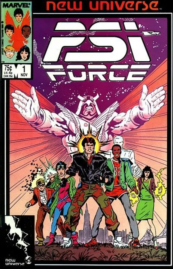 Cover of Psi-Force #1