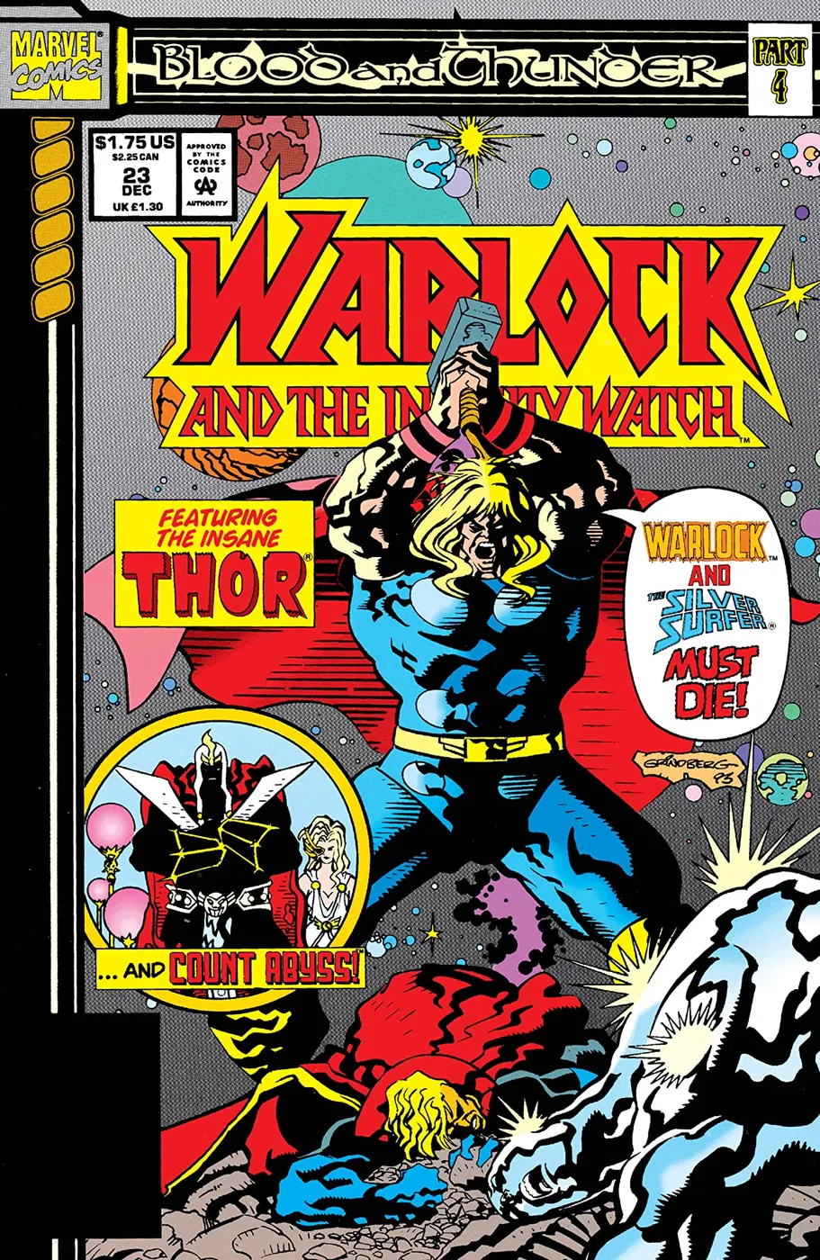 Cover of Warlock and the Infinity Watch #23