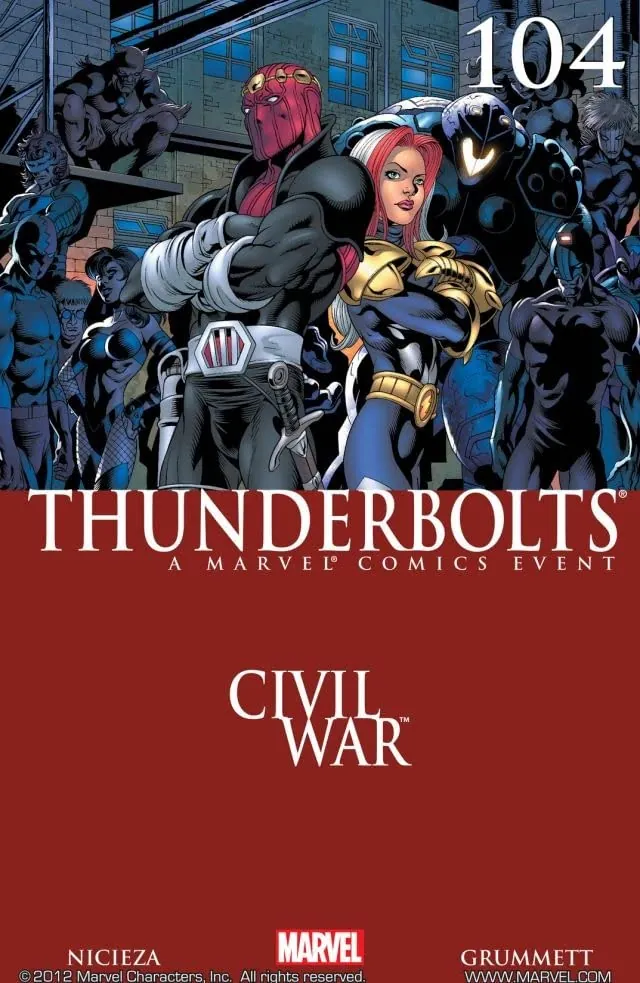 Cover of Thunderbolts #104