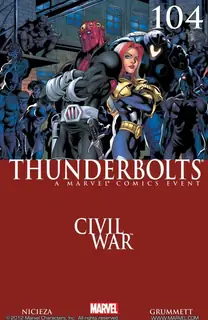 Cover of Thunderbolts #104