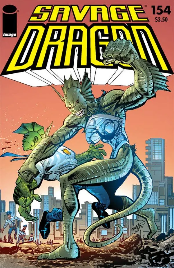 Cover of Savage Dragon #154