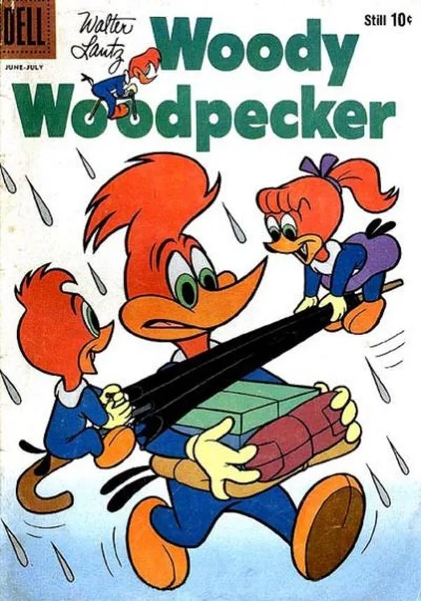 Cover of Walter Lantz Woody Woodpecker #61