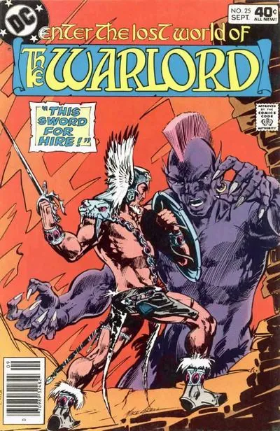 Cover of Warlord #25