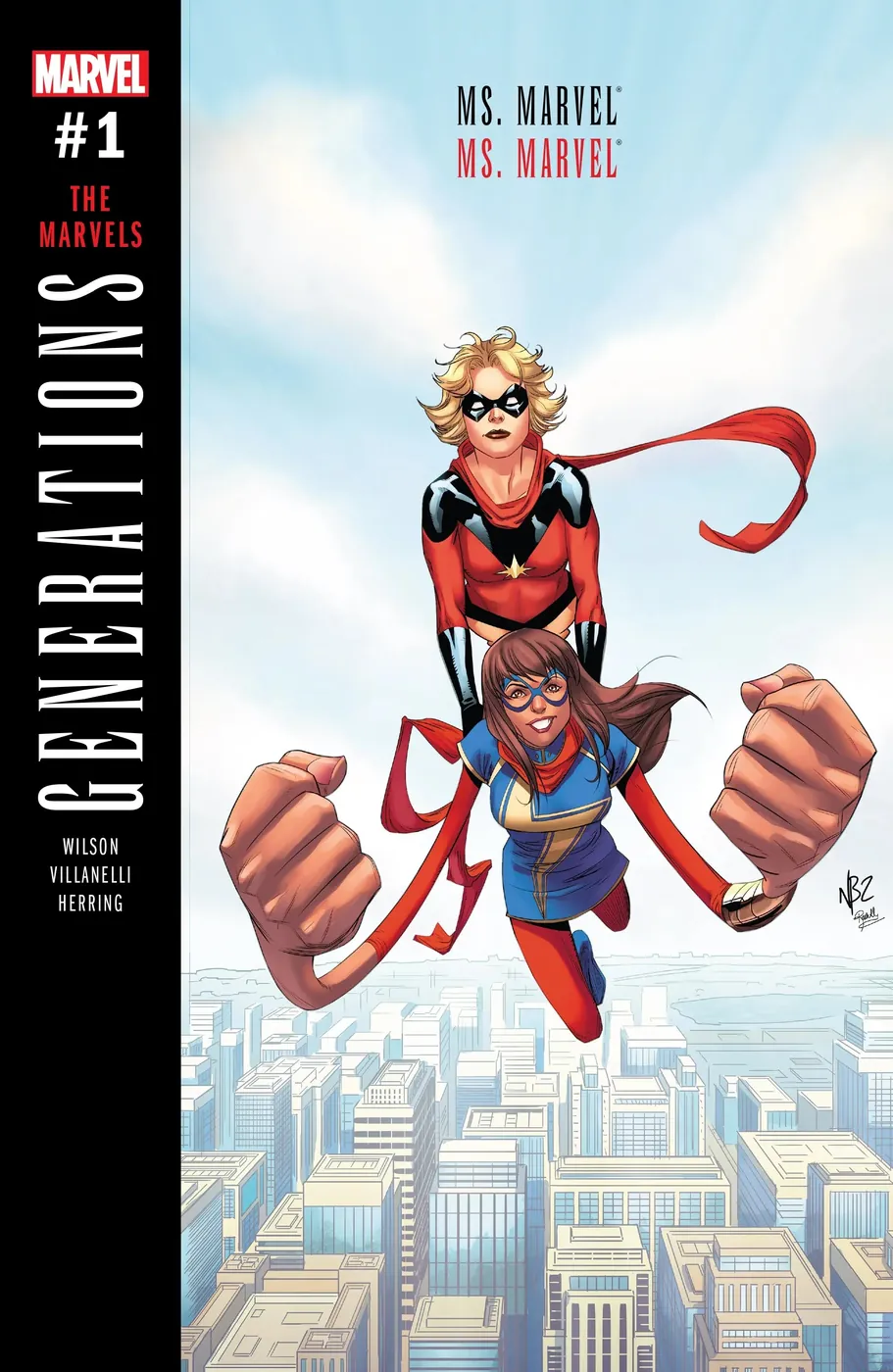 Cover of Generations: Ms. Marvel & Ms. Marvel #1