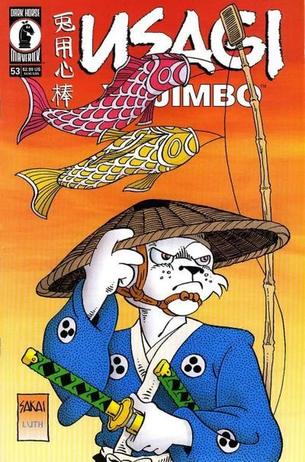 Cover of Usagi Yojimbo #53