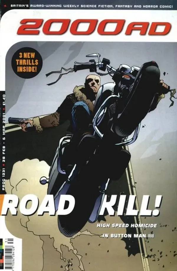 Cover of 2000 AD #1231