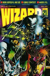 Cover of Wizard: The Comics Magazine #21