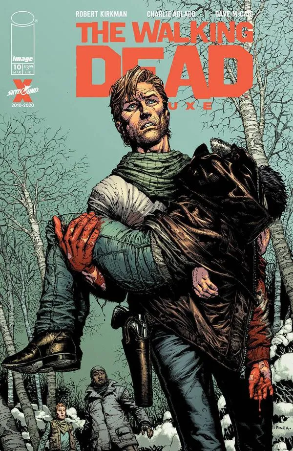 Cover of The Walking Dead Deluxe #10
