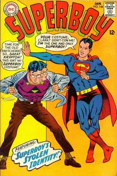 Cover of Superboy #144