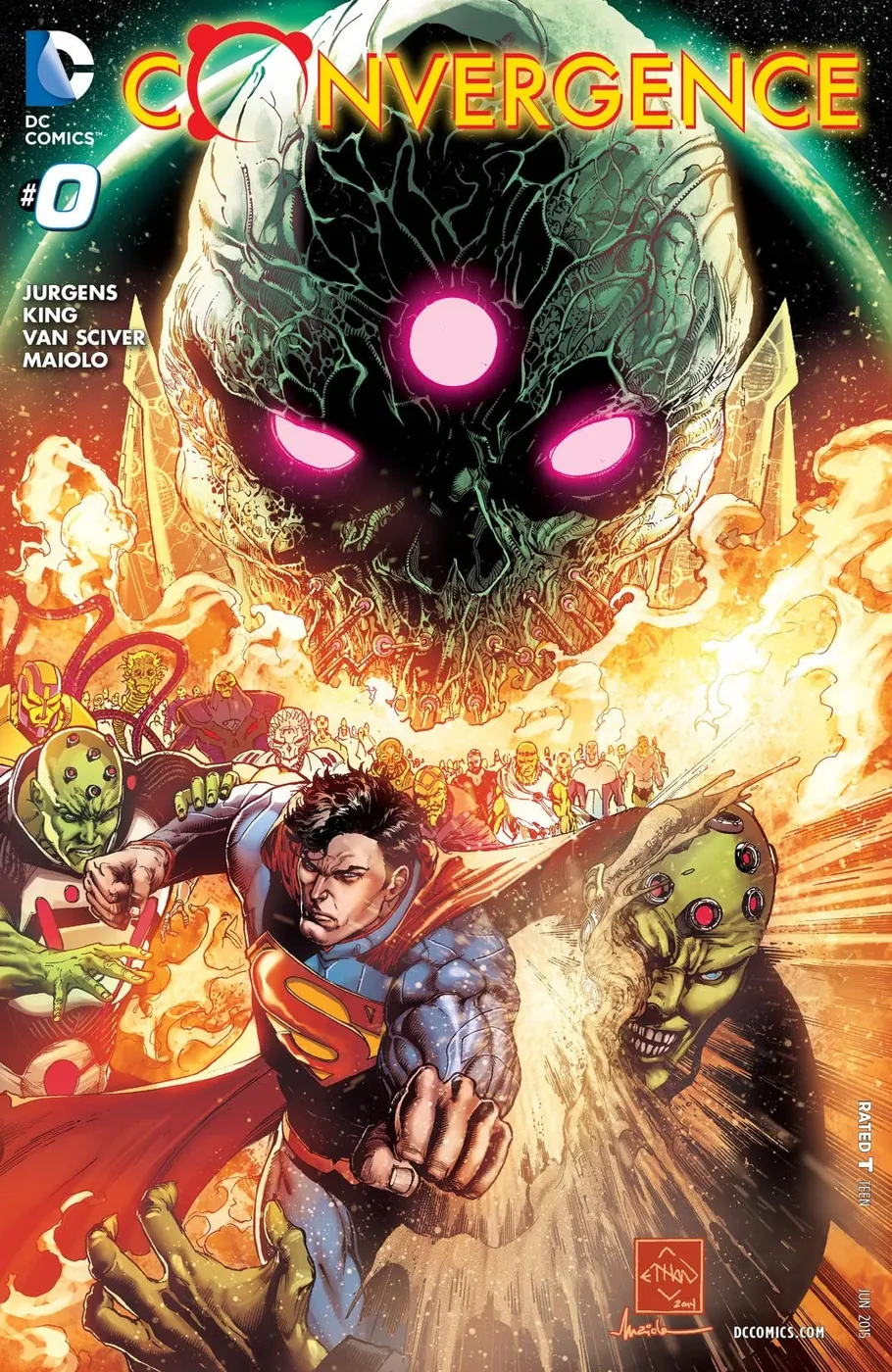 Cover of Convergence #1
