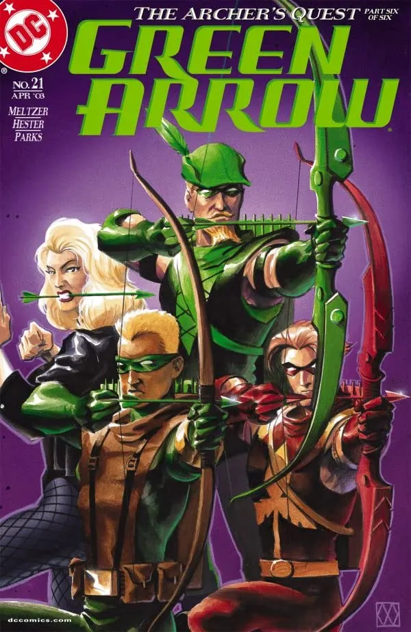 Cover of Green Arrow #21