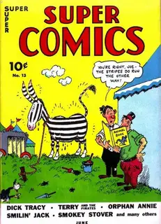 Cover of Super Comics #13