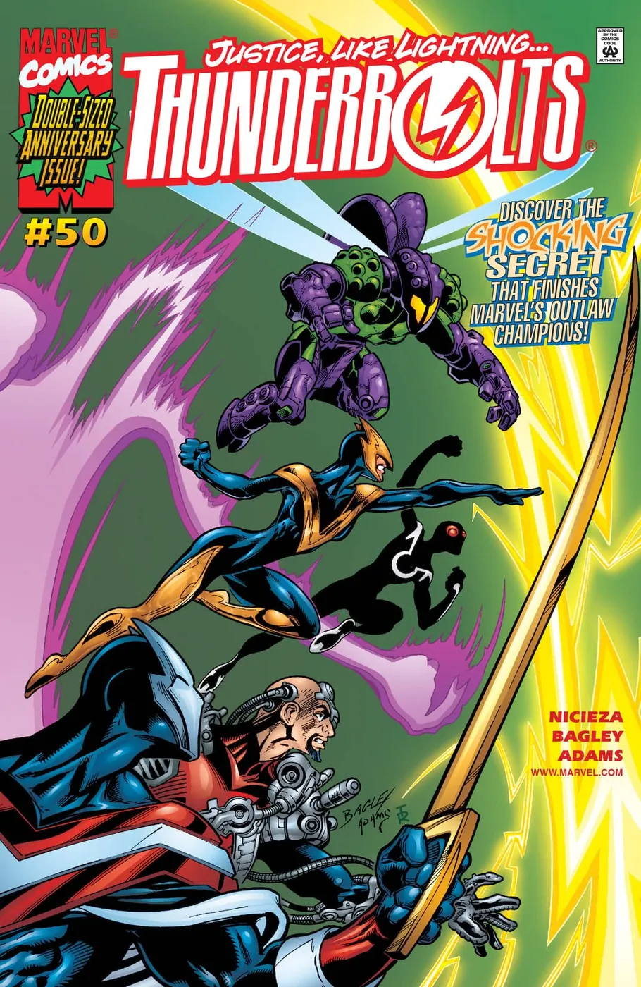 Cover of Thunderbolts #50