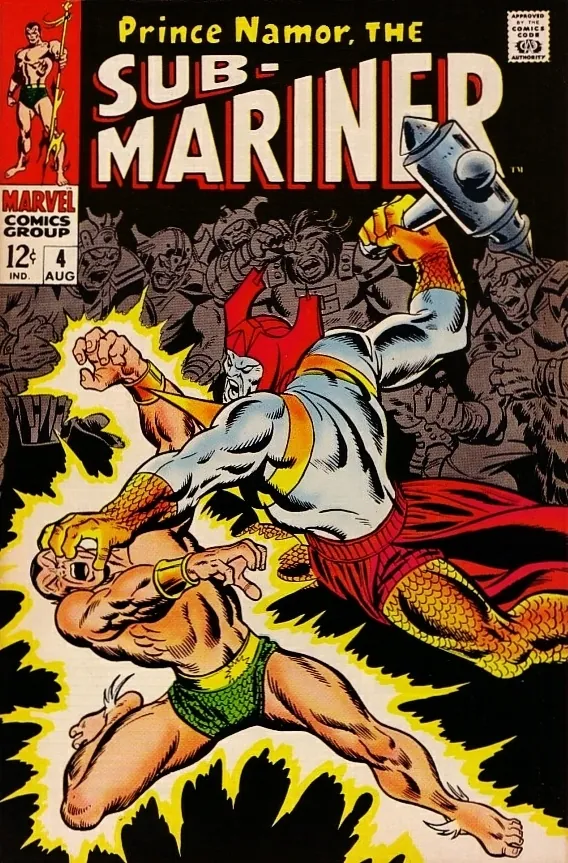 Cover of Sub-Mariner #4