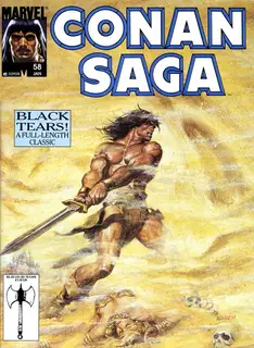 Cover of Conan Saga #58