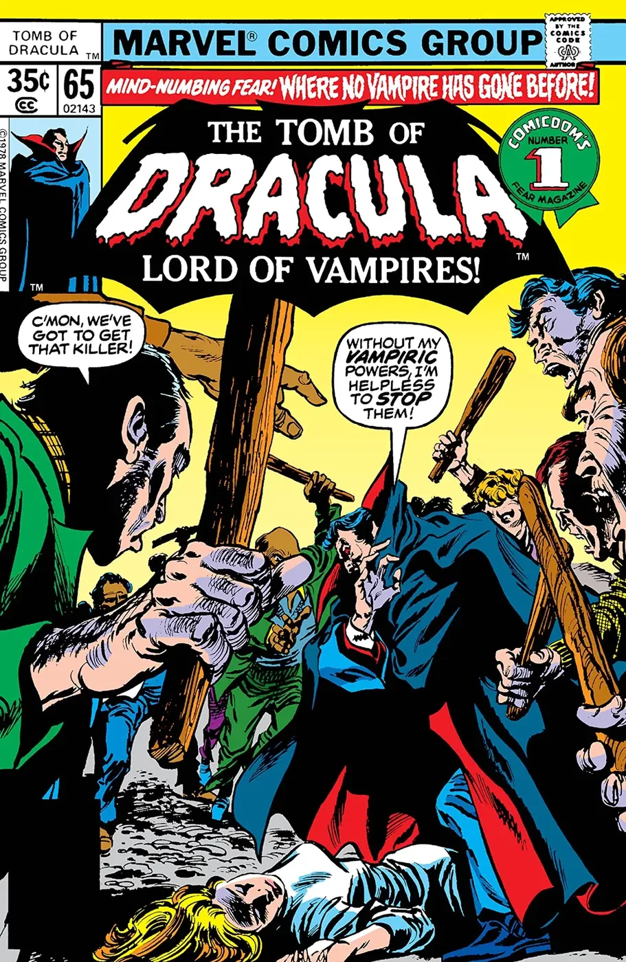 Cover of Tomb of Dracula #65