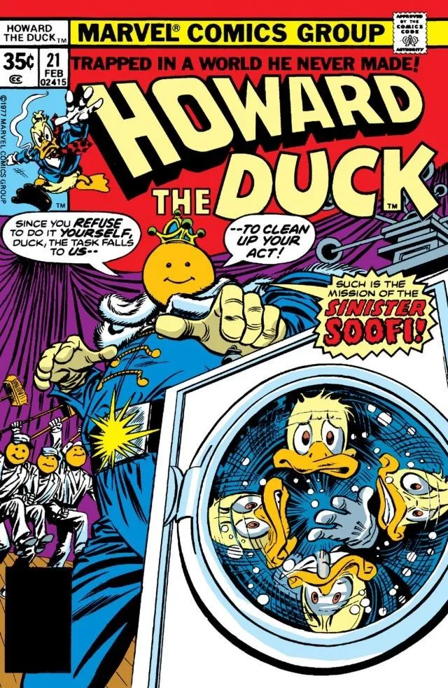 Cover of Howard the Duck #21