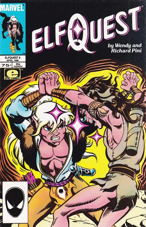 Cover of ElfQuest #9