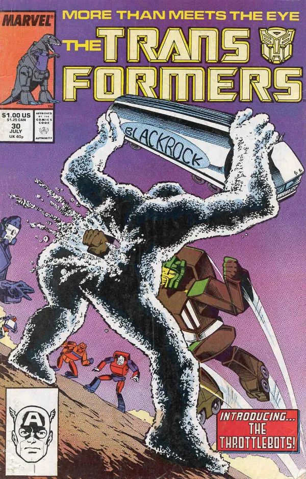 Cover of The Transformers #30