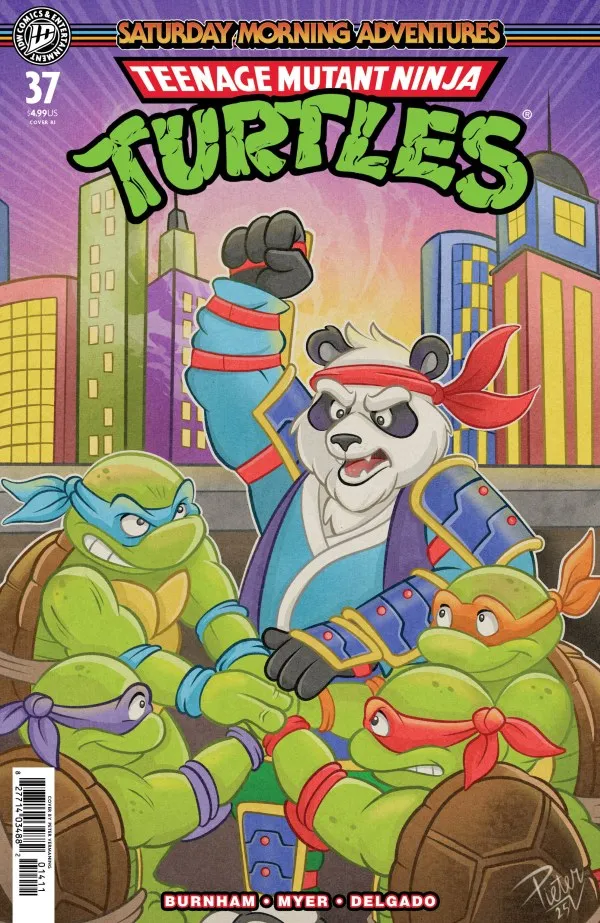 Cover of Teenage Mutant Ninja Turtles: Saturday Morning Adventures #37