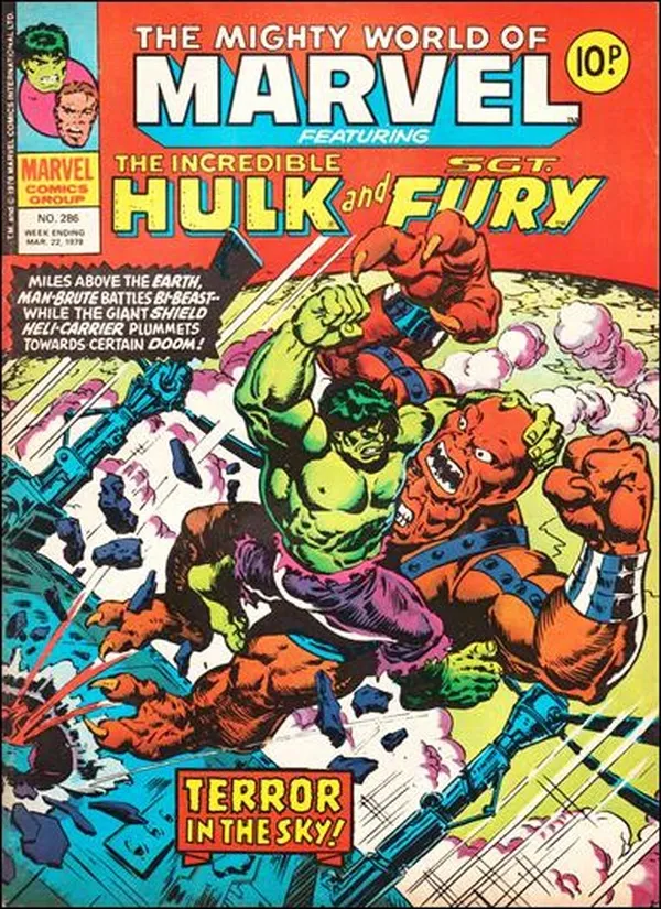 Cover of The Mighty World of Marvel #286
