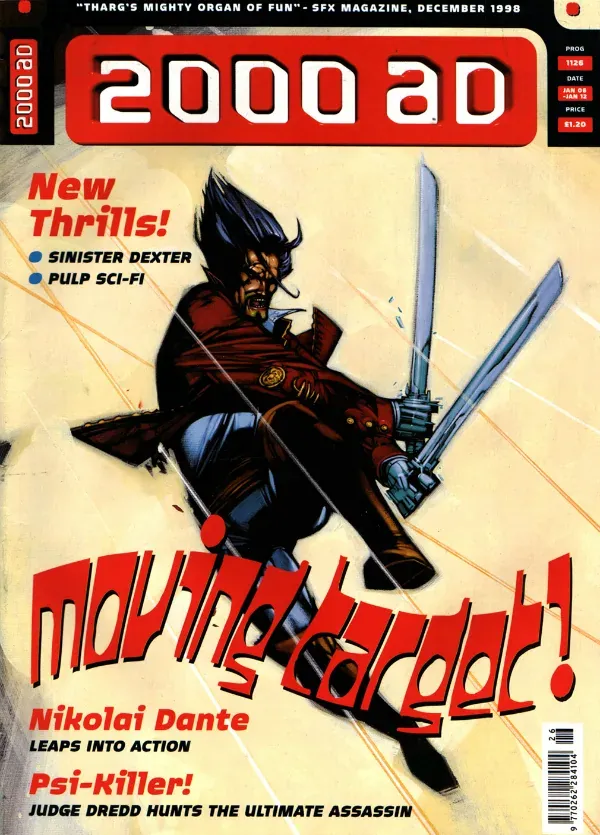 Cover of 2000 AD #1126