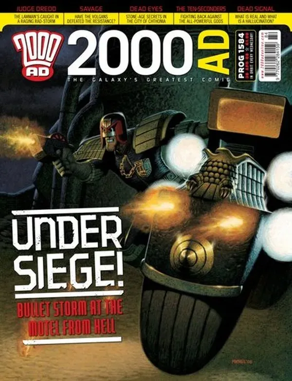 Cover of 2000 AD #1584