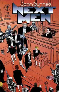 Cover of John Byrne's Next Men #18