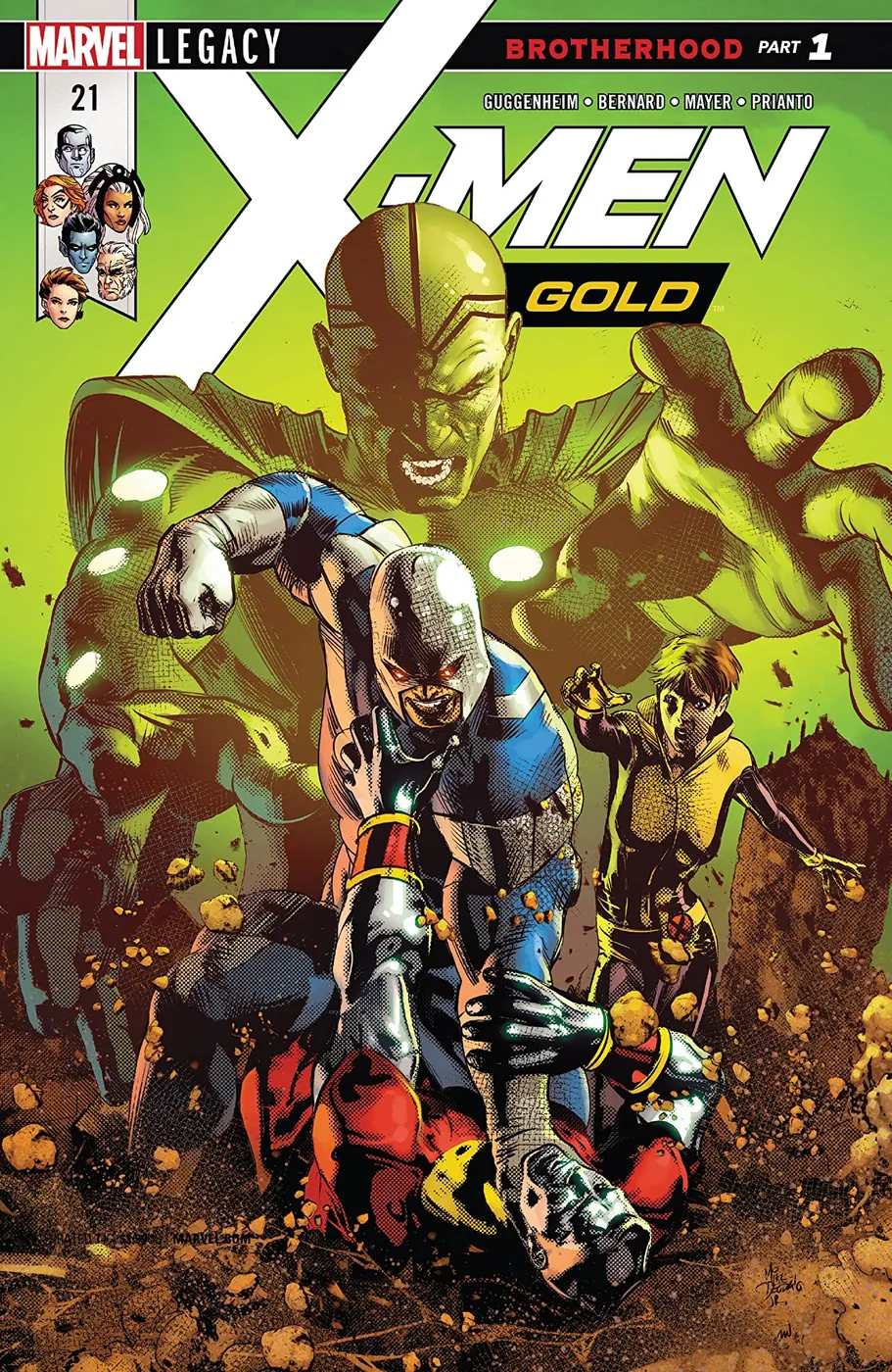Cover of X-Men: Gold #21
