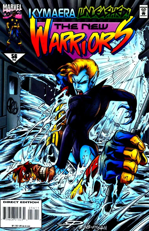 Cover of The New Warriors #56