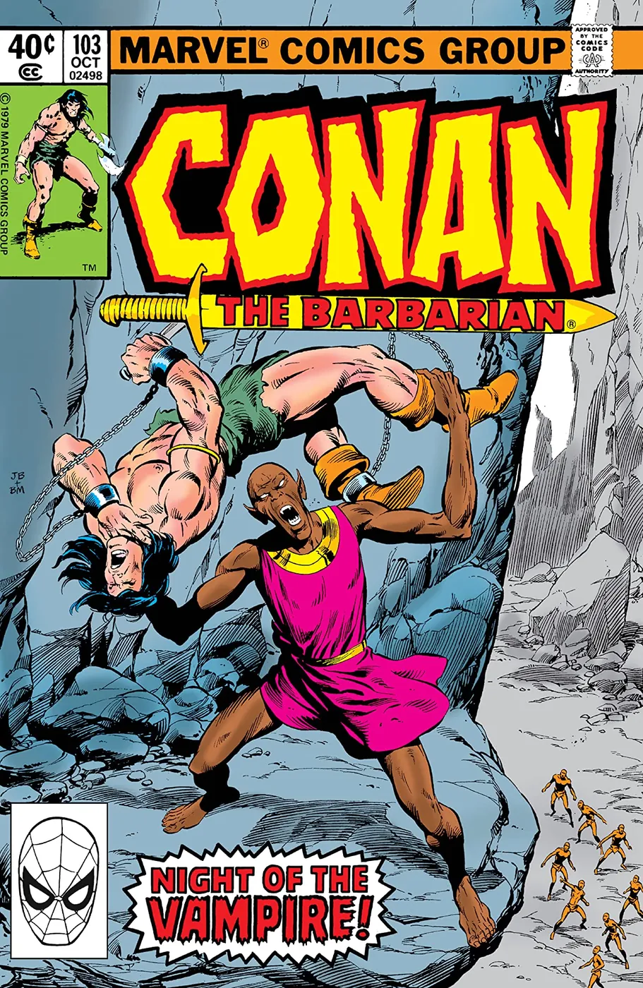 Cover of Conan the Barbarian #103