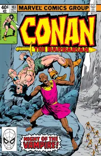 Cover of Conan the Barbarian #103