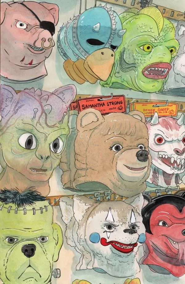 Cover of Beneath the Trees Where Nobody Sees: Halloween Special #1