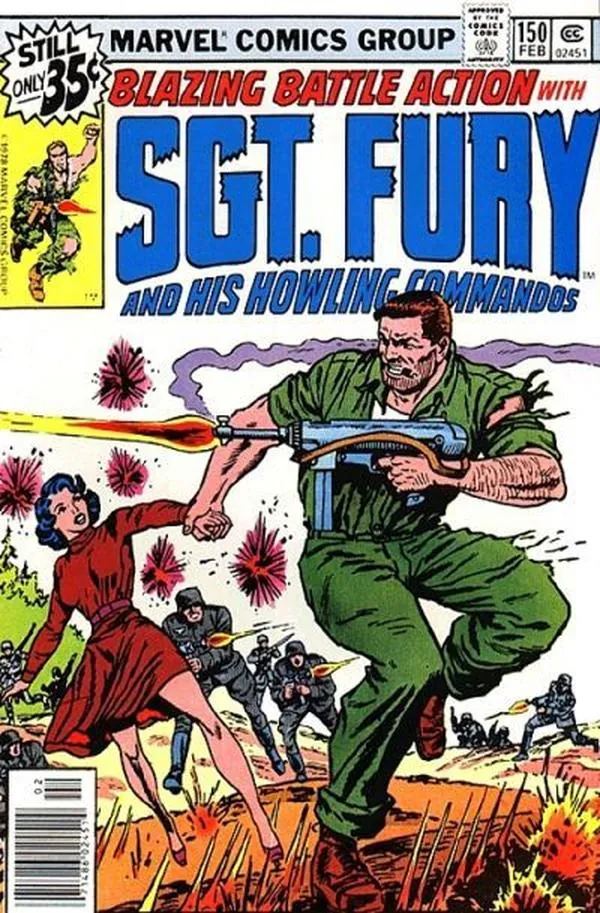 Cover of Sgt. Fury and His Howling Commandos #150