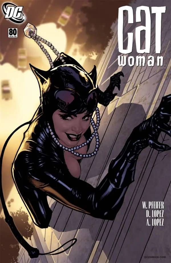 Cover of Catwoman #80