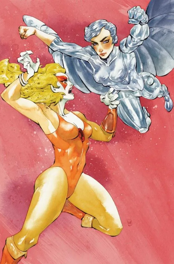 Cover of ThunderCats x SilverHawks #4