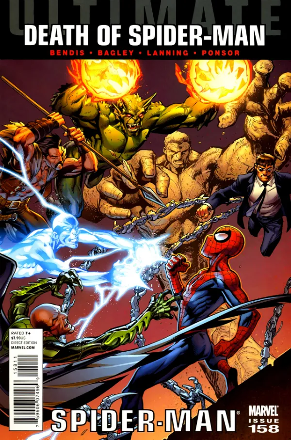 Cover of Ultimate Spider-Man #158