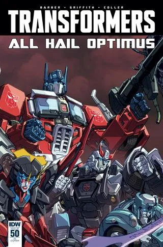 Cover of The Transformers #50