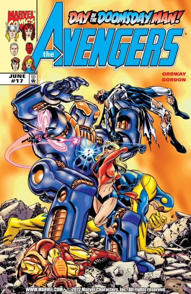 Cover of Avengers #17