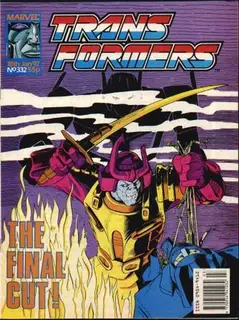 Cover of The Transformers #332
