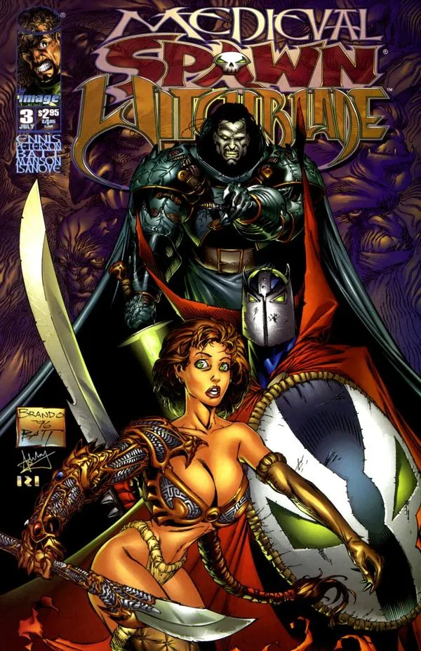 Cover of Medieval Spawn / Witchblade #1