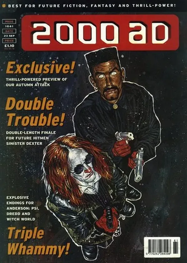Cover of 2000 AD #1061
