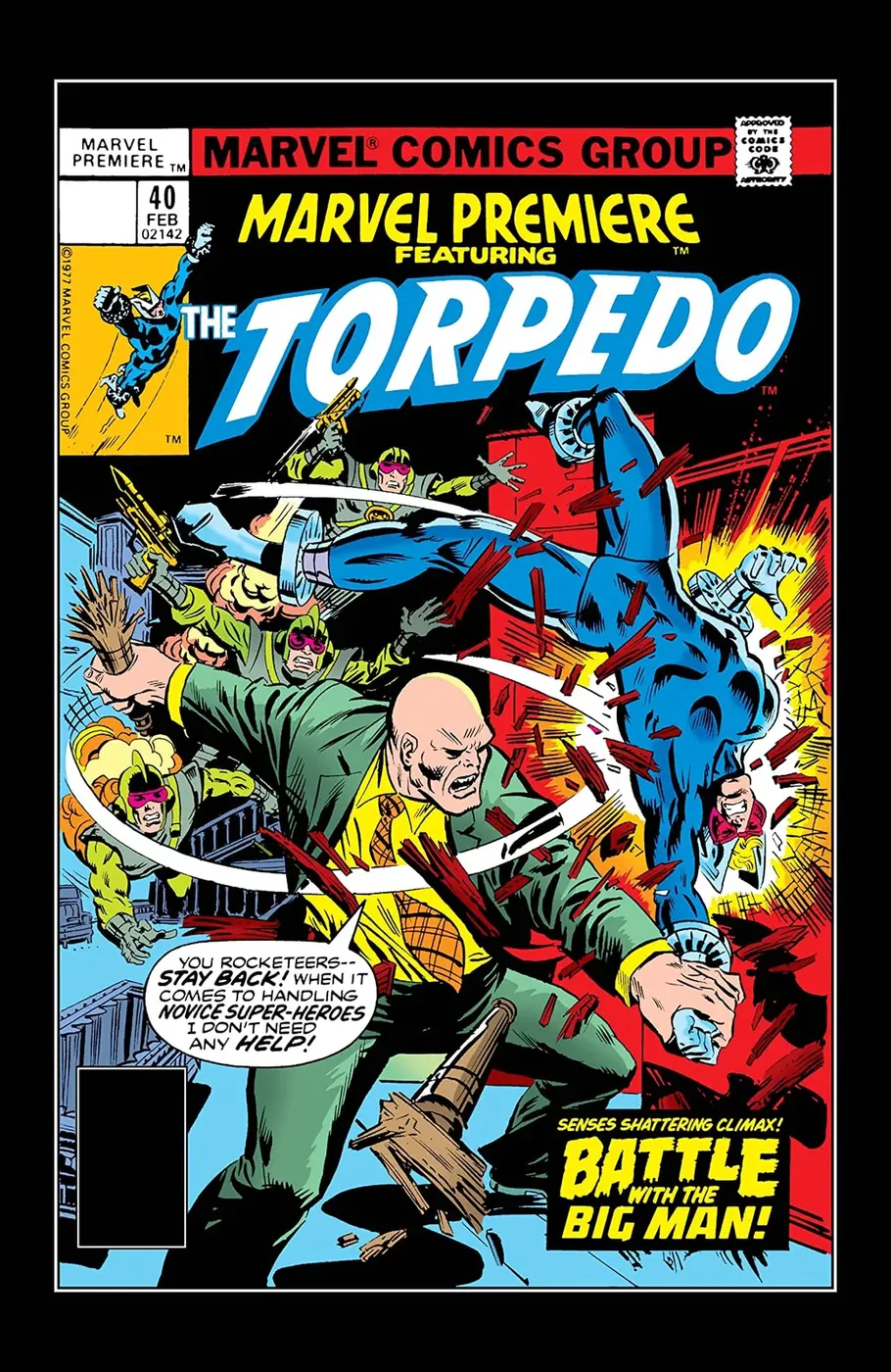 Cover of Marvel Premiere #40