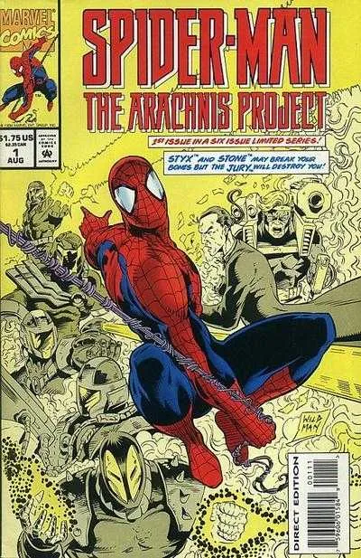 Cover of Spider-Man: The Arachnis Project #1