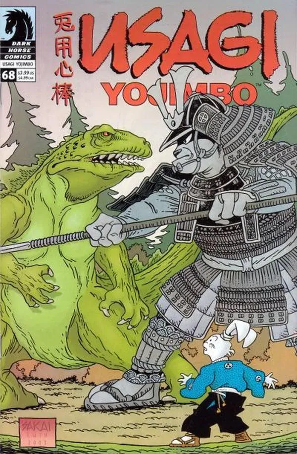 Cover of Usagi Yojimbo #68