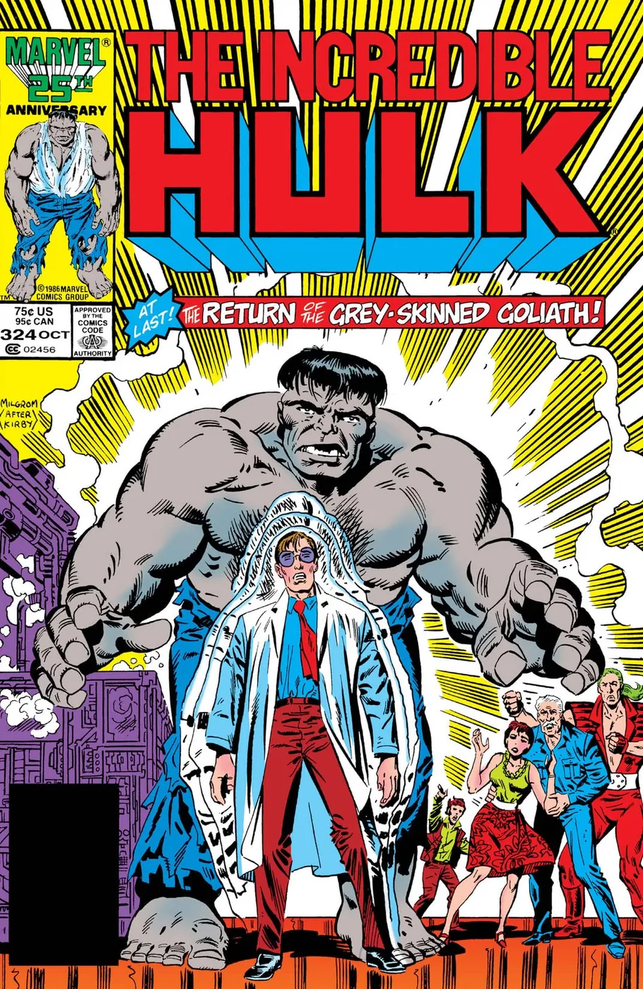 Cover of The Incredible Hulk #324