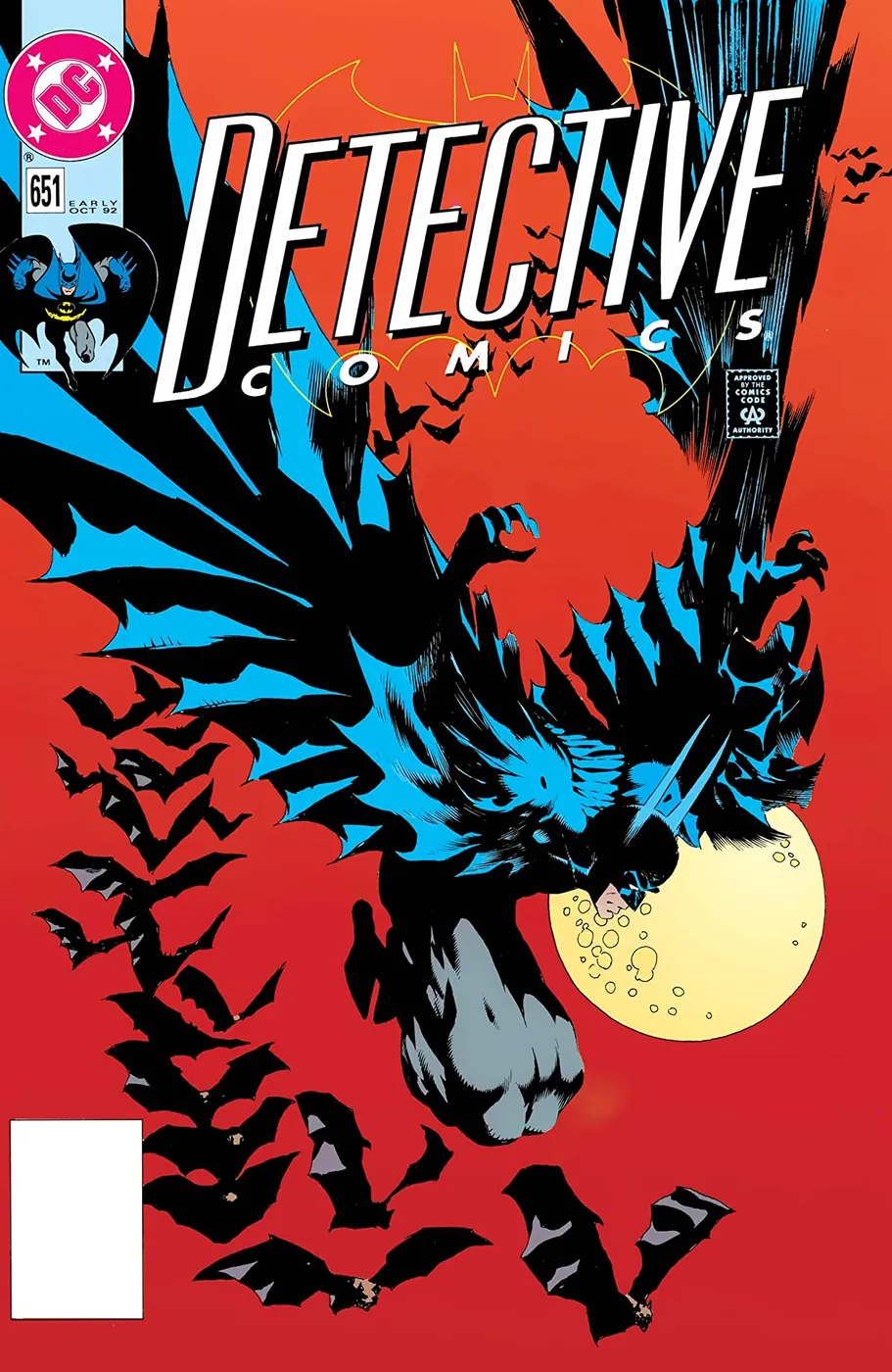 Cover of Detective Comics #651
