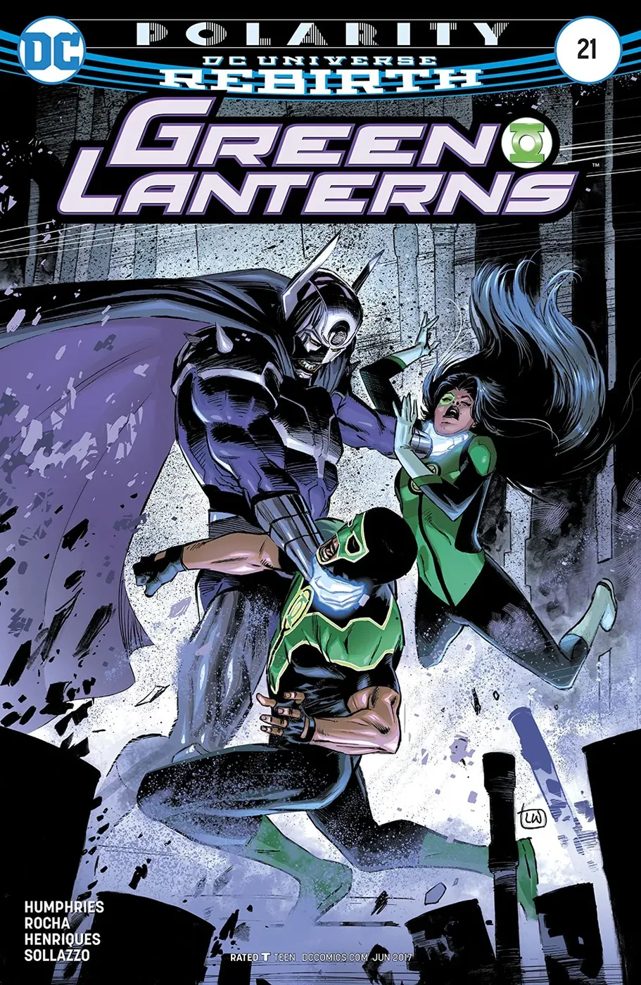 Cover of Green Lanterns #21